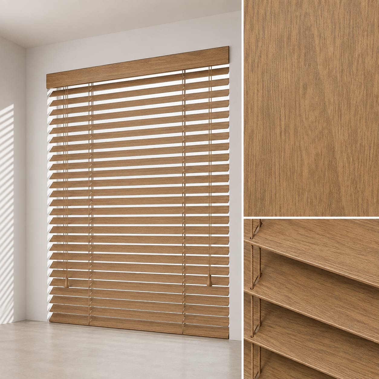 Wooden Blinds Camel